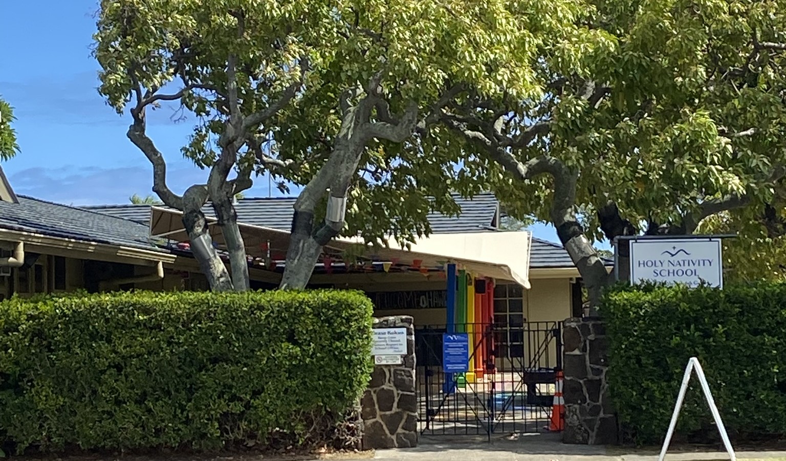 Holy Nativity School entrance