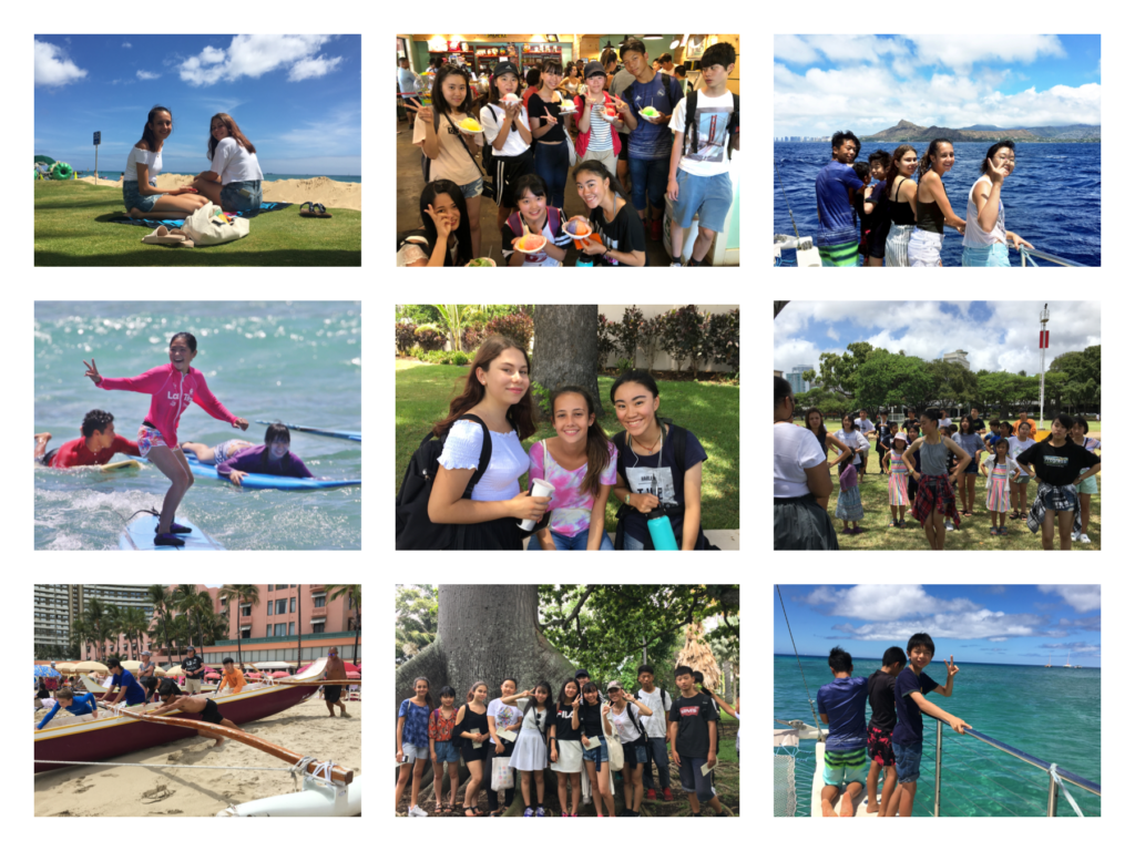 Global Village Teen Activity Program schedule sample